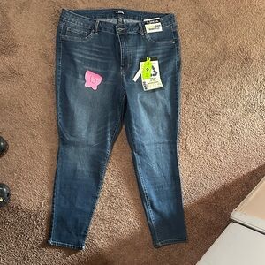 d. jeans Women's Blue Skinny Jeans